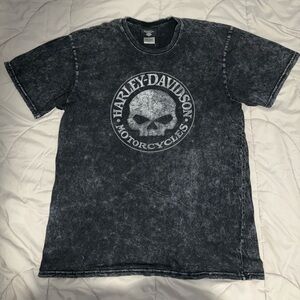 Harley-Davidson Charcoal Skull Tee